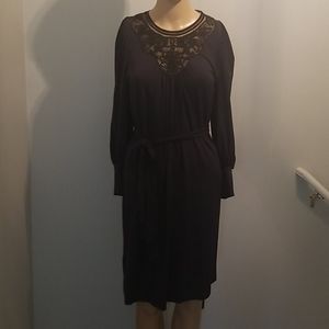 Dress with Lace Detail